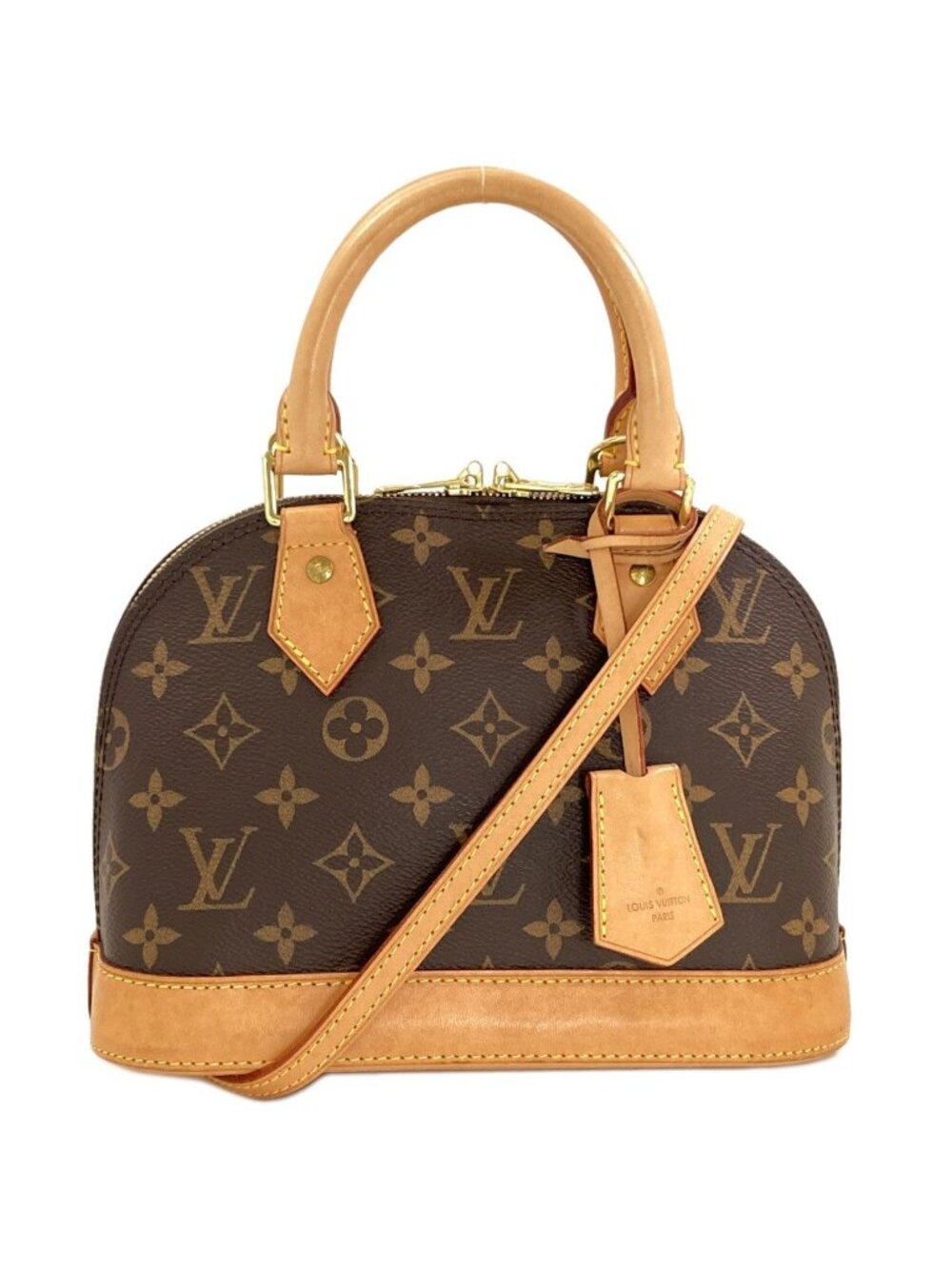Louis Vuitton Alma BB Handbag Monogram Canvas